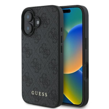 Guess GUHCP16MG4GFGR 4G Classic keménytok iPhone 16 Plus - fekete tok és táska