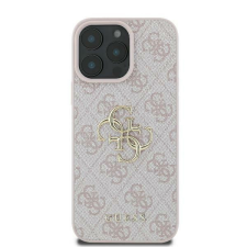 Guess GUHCP16S4GMGPI 4G Big Logo keménytok iPhone 16 - rózsaszín tok és táska