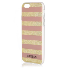 Guess GUHCP6STGPI iPhone 6/6S rózsaszín keménytok Ethnic Chic Stripes 3D tok és táska