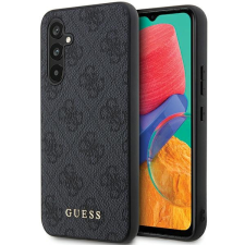 Guess GUHCS23FEG4GFGR S23 FE S711 szürke keménytok 4G fém arany logó tok és táska