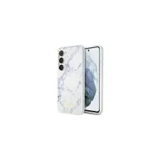 Guess GUHCS23SPCUMAH Samsung Galaxy S23 S911 fehér keménytok Márvány tok és táska