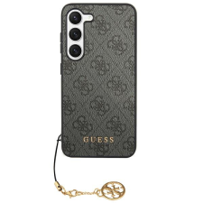 Guess GUHCS24LGF4GGR S24 Ultra S928 fekete keménytok 4G Charms kollekció tok és táska