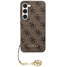 Guess GUHCS24SGF4GBR S24 S921 barna keménytok 4G Charms kollekció tok és táska