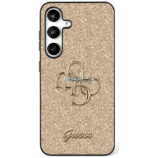 Guess GUHCS25SHG4SGD Fixed Glitter Big 4G tok Samsung Galaxy S25 - arany színű tok és táska