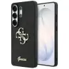 Guess GUHCS26LHG4SGK Samsung S26 Ultra tok Fixed Glitter 4G Big Metal Logo fekete