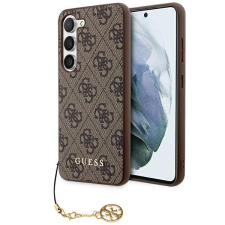 Guess GUHCSA55GF4GBR 4G Charms Collection keménytok Samsung Galaxy A55 - barna tok és táska