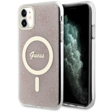 Guess GUHMN61H4STP iPhone 11 6,1" rózsaszín keménytok 4G MagSafe tok és táska