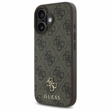 Guess GUHMP16SP4SM4MW 4G Small and Classic MagSafe-kompatibilis tok iPhone 16 - barna tok és táska