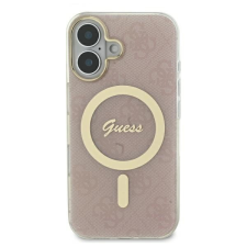 Guess GUHMP16XH4STP IML 4G MagSafe keménytok iPhone 16 Pro Max - rózsaszín tok és táska