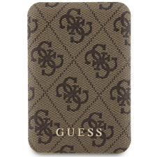 Guess GUPB5FP4EMGW 4G Leather Metal Logo MagSafe powerbank 15W 5000mAh - barna power bank