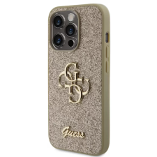 Guess Hátlaptok arany iPhone 15 Pro arany mobiltelefon kellék