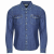 Guess Hosszú ujjú ingek GJ SLIM LS DENIM Kék EU XL