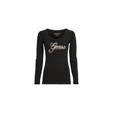 Guess Hosszú ujjú pólók LS SN GUESS SCRIPT TEE Fekete EU XS női póló