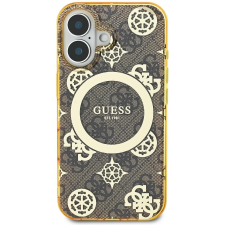 Guess IML 4G Peony MagSafe iPhone 16 Brown tok (GUHMP16SH4PYEEW) tok és táska