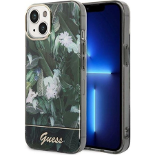 Guess Jungle Collection Apple iPhone 14 Plus hátlap tok, zöld (GUHCP14MHGJGHA) tok és táska