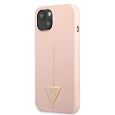 Guess Line Triangle Apple iPhone 13 tok pink (GUHCP13MSLTGP) (GUHCP13MSLTGP) - Telefontok tok és táska