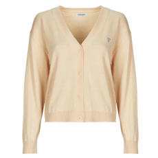 Guess Mellények / Kardigánok GJ LS VN MINI TRIANGLE CARDI Bézs EU M
