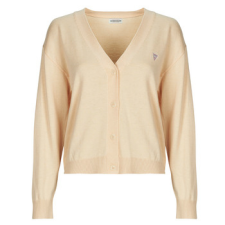 Guess Mellények / Kardigánok GJ LS VN MINI TRIANGLE CARDI Bézs EU S női pulóver, kardigán