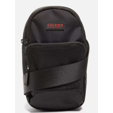 GUESS női crossbody táska, fekete nylon kézitáska és bőrönd