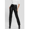 Guess Pantaloni Guess de piele ecologica Kelly W3RA0M W33-L29 US Negru