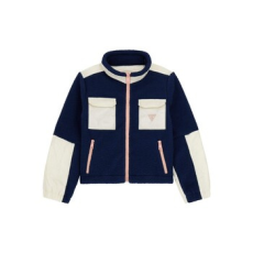 Guess Polárok POLAR FLEECE LS PADDED JACKET Tengerész 10 ans