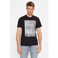 Guess Póló Regular Fit Guess M3BI67 L INTL Fekete férfi póló