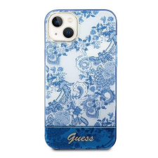 Guess Porcelain Collection Apple iPhone 14 Plus hátlap tok, kék tok és táska