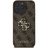 Guess PU 4G Metal Logo iPhone 16 Pro Brown tok