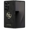 Guess PU 4G Metal Logo Samsung Galaxy Z Fold 7 kemény hátlap tok, fekete