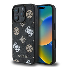 Guess PU 4G Peony MagSafe tok iPhone SE 4 - fekete / mintás tok és táska