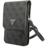 Guess PU 4G Triangle Logo Phone Bag Black tok