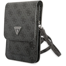Guess PU 4G Triangle Logo Phone Bag Black tok tok és táska