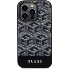 Guess PU G Cube iPhone 15 Pro Max fekete MagSafe tok (GUHMP15XHGCFSEK) tok és táska