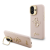 Guess PU Grained 4G Stand Apple iPhone 16 Pro (6.3) hátlapvédő tok pink (GUHCP16LPCS4GSP)