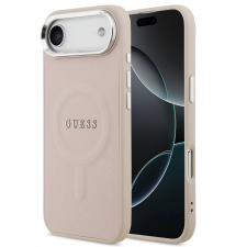 Guess PU Saffiano Apple iPhone Air (2025) MagSafe hátlap tok, rózsaszín tok és táska