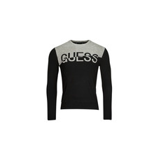 Guess Pulóverek ALEX LS CN LOGO SWEATER Fekete EU XL