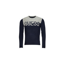 Guess Pulóverek ALEX LS CN LOGO SWEATER Tengerész EU XL férfi pulóver, kardigán