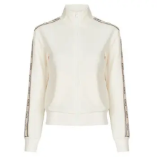 Guess Pulóverek BRITNEY FULL ZIP SWEATSHIRT Fehér EU S