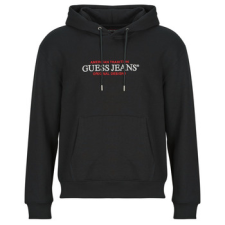 Guess Pulóverek GJ HOOD REG AMERICA Fekete EU XL férfi pulóver, kardigán
