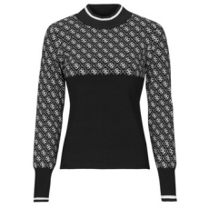 Guess Pulóverek LISE 4G LS SWEATER Fekete EU S
