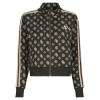 Guess Pulóverek PEONY TAPED FULLZIP SWEATSHIRT Fekete EU L