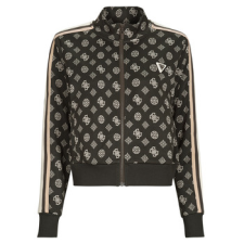 Guess Pulóverek PEONY TAPED FULLZIP SWEATSHIRT Fekete EU L női pulóver, kardigán