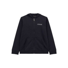 Guess Pulóverek ZIP UP HOODED ACTIVE TOP Tengerész 16 ans gyerek pulóver, kardigán
