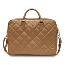 Guess Quilted 4G GUCB15ZPSQSSGW 16" tablet táska, barna tablet tok