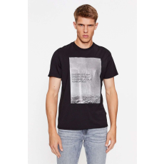 Guess Regular Fit Guess M3BI67 XL INTL fekete póló