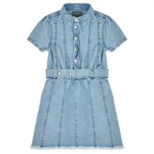 Guess Rövid ruhák COTTON LIGHT DENIM Kék 10 ans lányka ruha