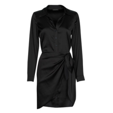 Guess Rövid ruhák ES LS ALYA DRESS Fekete EU XXL