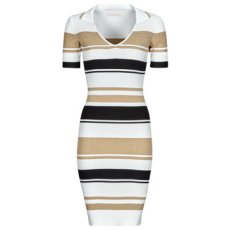 Guess Rövid ruhák EVIE STRIPED POLO DRESS Sokszínű EU S