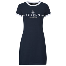 Guess Rövid ruhák MILA SS SHORT DRESS Tengerész EU XL
