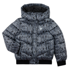 Guess Rövid ruhák PADDED HOODED LS Fekete 14 ans